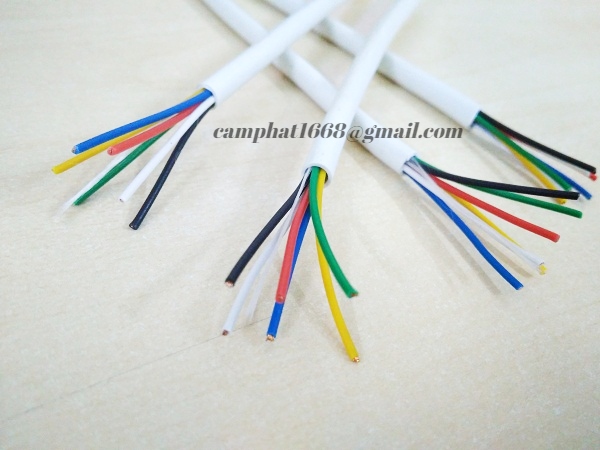 Cáp Báo Cháy Altek Kabel 6Cx0.22SQmm, CU, 200m/cuộn